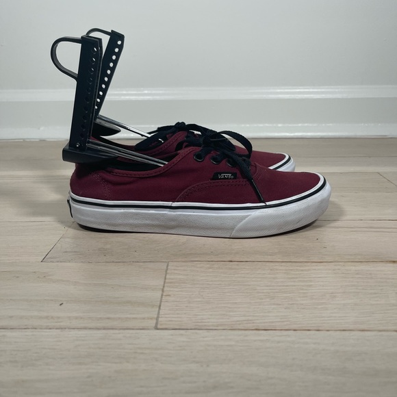 Unisex maroon vans womens size 6.5 mens size 5 like new condition - Picture 3 of 7